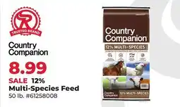 Runnings 12% Multi-Species Feed offer