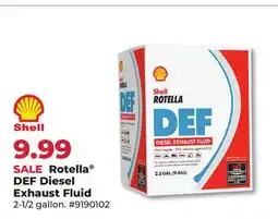 Runnings Rotella DEF Diesel Exhaust Fluid offer