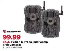 Runnings Fusion X-Pro Cellular 36mp Trail Cameras offer