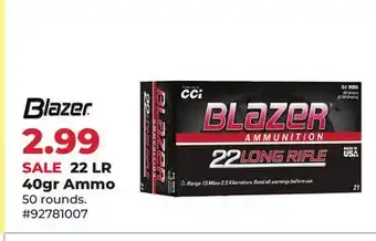 Runnings 22 LR 40gr Ammo offer