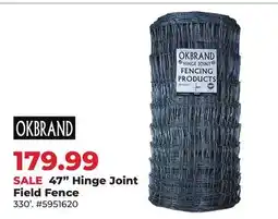 Runnings 47 Hinge Joint Field Fence offer