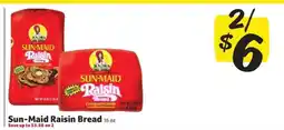 Winn Dixie Sun-Maid Raisin Bread offer