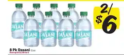 Winn Dixie 8 Pk Dasani offer