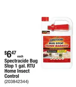 The Home Depot Spectracide Bug Stop 1 gal. RTU Home Insect Control offer