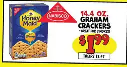 Ollie's NABISCO 14.4 OZ. GRAHAM CRACKERS offer
