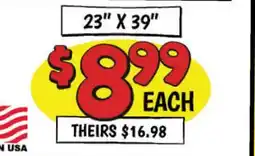 Ollie's 23 X 39 PERFORMANCE BATH RUGS offer