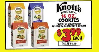 Ollie's KNOTT'S BERRY FARM 16 OZ. COOKIES offer