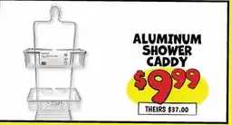 Ollie's ALUMINUM SHOWER CADDY offer