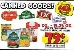 Ollie's CANNED GOODS! offer