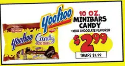 Ollie's YOOHOO 10 OZ. MINIBARS CANDY offer
