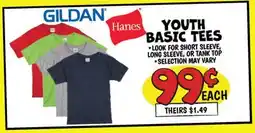 Ollie's YOUTH BASIC TEES offer