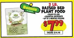 Ollie's 3 LB. RAISED BED PLANT FOOD offer