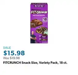 Sam's Club FITCRUNCH Snack Size, Variety Pack, 18 ct offer