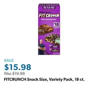 Sam's Club FITCRUNCH Snack Size, Variety Pack, 18 ct offer