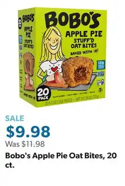 Sam's Club Bobo's Apple Pie Oat Bites, 20 ct offer
