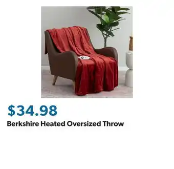 Sam's Club Berkshire Heated Oversized Throw offer