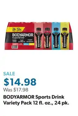 Sam's Club BODYARMOR Sports Drink Variety Pack 12 fl. oz., 24 pk offer