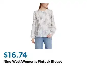 Sam's Club Nine West Women's Pintuck Blouse offer