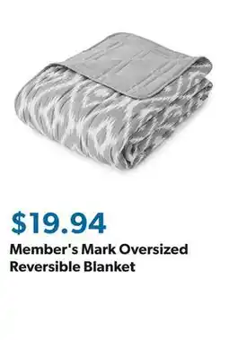 Sam's Club Member's Mark Oversized Reversible Blanket offer