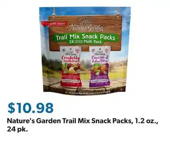 Sam's Club Nature's Garden Trail Mix Snack Packs, 1.2 oz., 24 pk offer