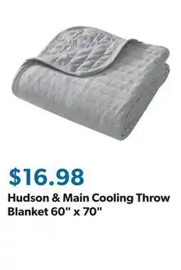 Sam's Club Hudson & Main Cooling Throw Blanket 60 x 70 offer