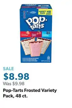 Sam's Club Pop-Tarts Frosted Variety Pack, 48 ct offer