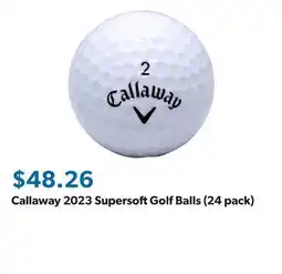 Sam's Club Callaway 2023 Supersoft Golf Balls (24 pack) offer