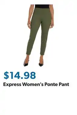 Sam's Club Express Women's Ponte Pant offer