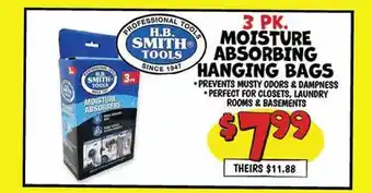Ollie's Н.В. SMITH TOOLS 3 PK. MOISTURE ABSORBING BAGS offer