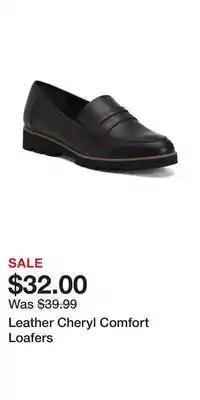 TJ Maxx Leather Cheryl Comfort Loafers offer