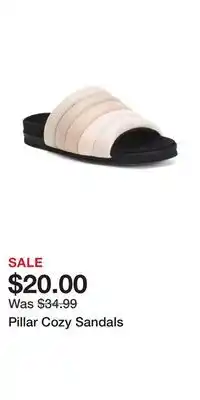 TJ Maxx Pillar Cozy Sandals offer