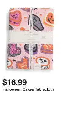 TJ Maxx Halloween Cakes Tablecloth offer