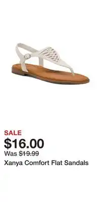 TJ Maxx Xanya Comfort Flat Sandals offer