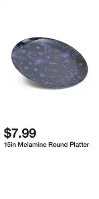 TJ Maxx 15in Melamine Round Platter offer