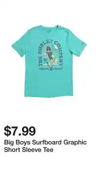 TJ Maxx Big Boys Surfboard Graphic Short Sleeve Tee offer