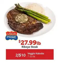 Fareway Ribeye Steak offer