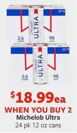 Fareway Michelob Ultra offer