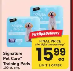 ACME Signature Pet Care Training Pads offer