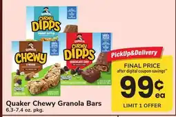 ACME Quaker Chewy Granola Bars offer