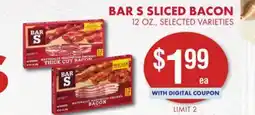 Smart & Final BAR S SLICED BACON offer
