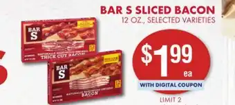Smart & Final BAR S SLICED BACON offer
