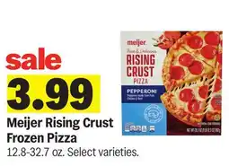 Meijer Meijer Rising Crust Frozen Pizza offer