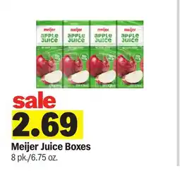 Meijer Meijer Juice Boxes offer