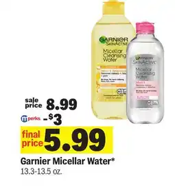 Meijer Garnier Micellar Water offer
