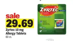 Meijer Zyrtec 10 mg Allergy Tablets offer