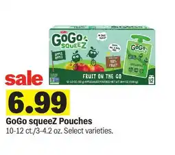 Meijer GoGo squeeZ Pouches offer