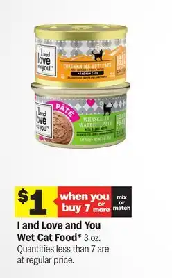 Meijer I and Love and You Wet Cat Food offer