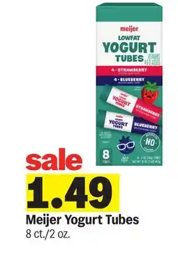 Meijer Meijer Yogurt Tubes offer