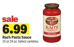 Meijer Rao's Pasta Sauce offer