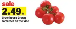 Meijer Greenhouse Grown Tomatoes on the Vine offer